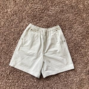 Vintage High Rise Khaki Shorts